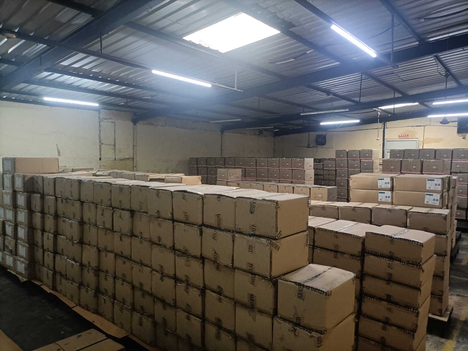 Packing station